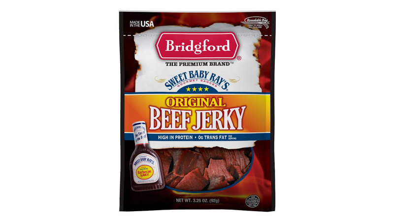 Bridgford x Sweet Baby Ray's Original Beef Jerky Bridgford x Sweet Baby Ray's Original Beef Jerky