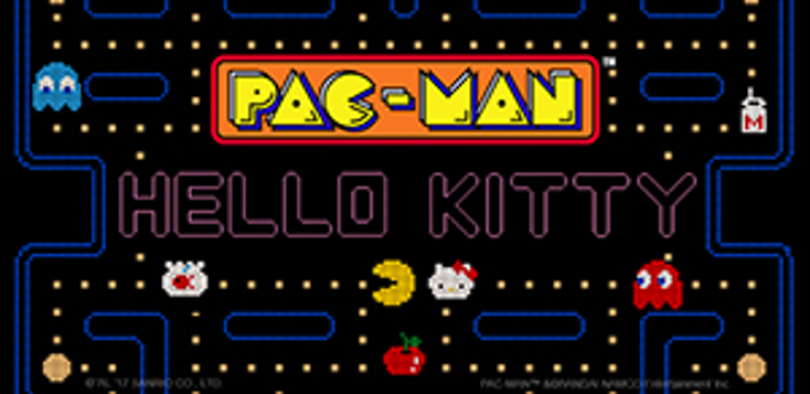 Hello Kitty, Pac-Man Join Forces Hello Kitty, Pac-Man Join Forces