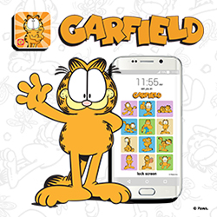 Garfield Adds Lock Screen App