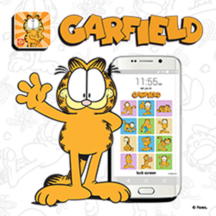 Garfield Adds Lock Screen App Garfield Adds Lock Screen App