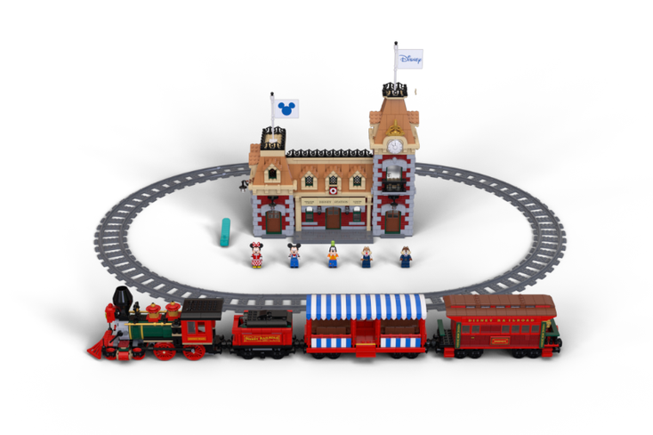 Hop Aboard! LEGO Announces Disneyland Train Set