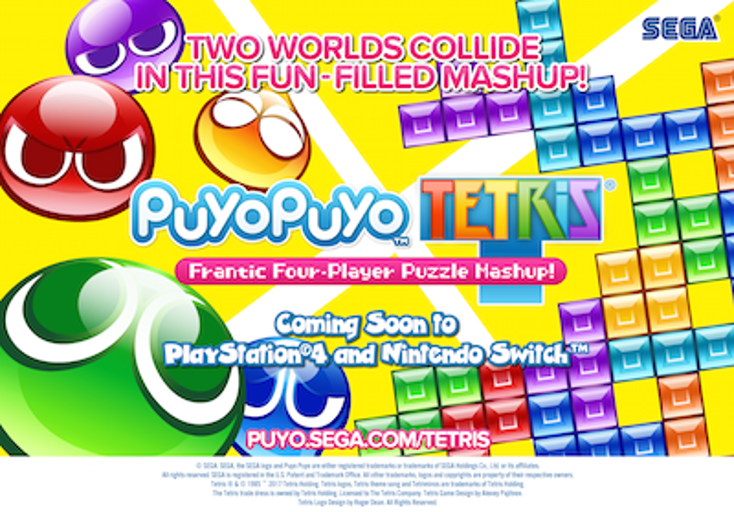 'Tetris,' 'Puyo Puyo' Join Forces