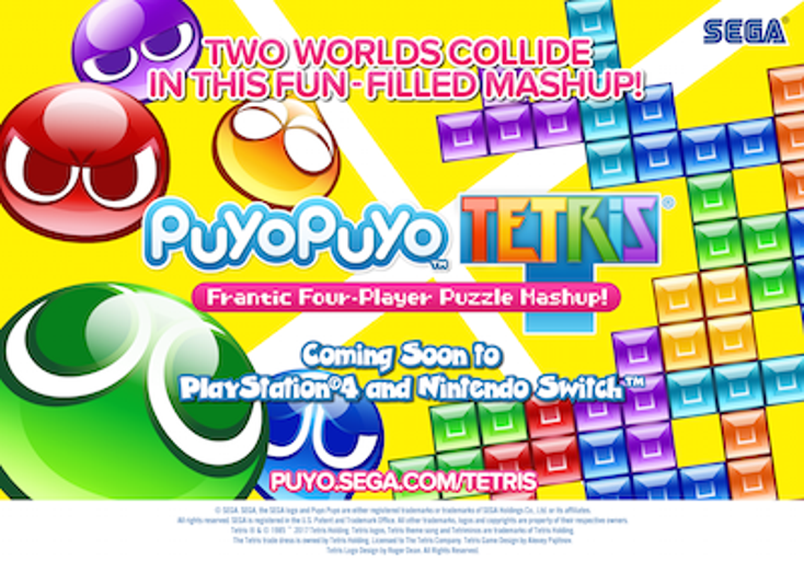 'Tetris,' 'Puyo Puyo' Join Forces 'Tetris,' 'Puyo Puyo' Join Forces