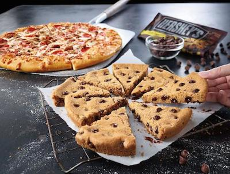 Hershey’s Makes Dessert for Pizza Hut Hershey’s Makes Dessert for Pizza Hut