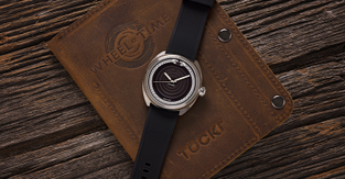 The Tockr "Wheel of Time" watch, featuring themes from the Amazon Prime series