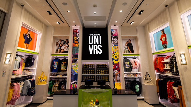 Interior of UNIVRS. Interior of UNIVRS.