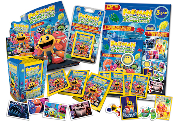 Giromax Debuts Pac-Man Sticker Line Giromax Debuts Pac-Man Sticker Line