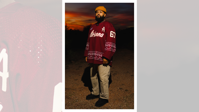 Arizona Coyotes' Desert Collection Designed by Rhuigi Available in Newly  Launched Online Shop