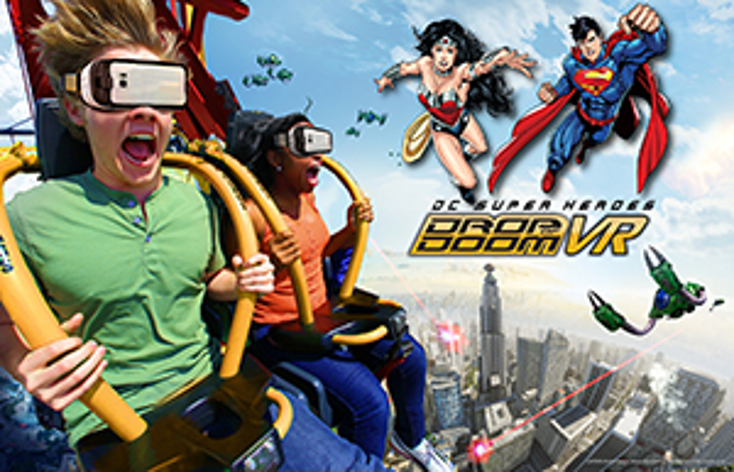 DC Hero VR Experience Drops into Six Flags