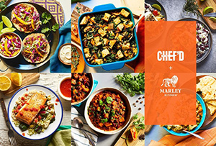 Chef’d Cooks Up Marley Kitchen Meal Kits