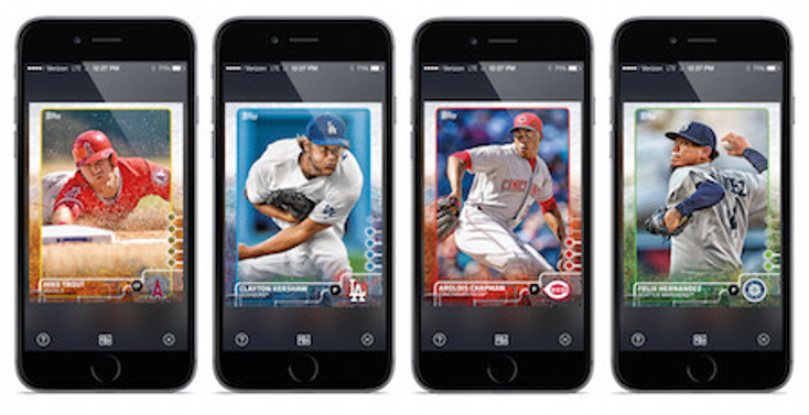 Topps Refreshes MLB App Topps Refreshes MLB App