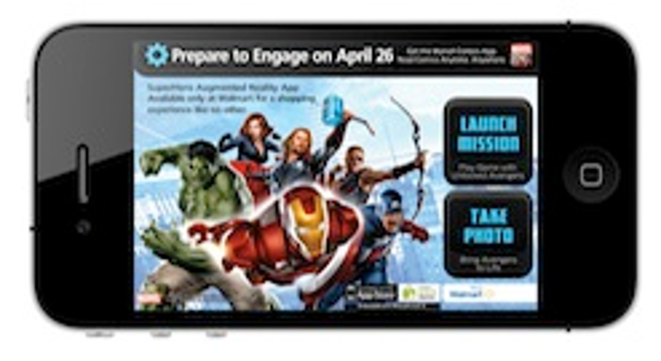 Walmart, Marvel Augment Reality in Store Walmart, Marvel Augment Reality in Store