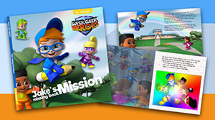 'Super Geek Heroes' Plans Gift Book 'Super Geek Heroes' Plans Gift Book