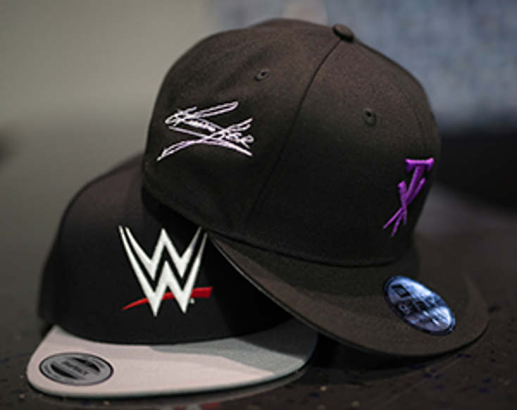 WWE Partners for On-Demand Headwear WWE Partners for On-Demand Headwear