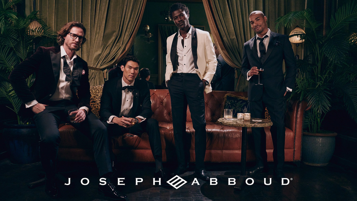 Promotional image for the Joseph Abboud brand. Promotional image for the Joseph Abboud brand.