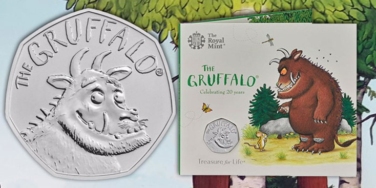 Royal Mint Unveils Gruffalo Commemorative Coin