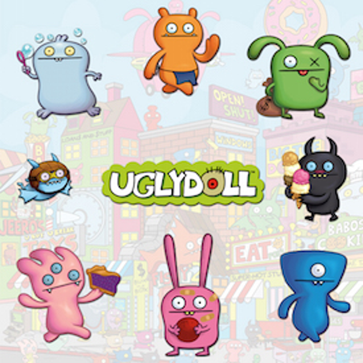 Uglydoll Heads to the Wall