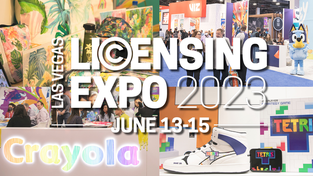 Dates of Licensing Expo 2023, June 13-15.