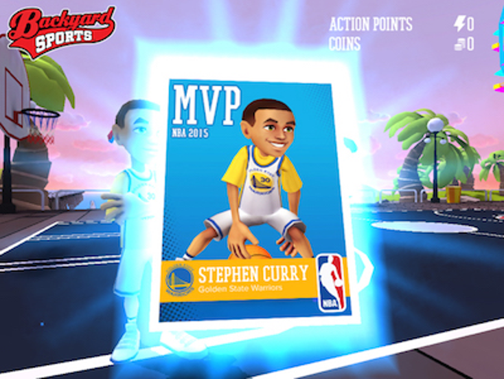 Backyard Sports Fetes Stephen Curry Backyard Sports Fetes Stephen Curry