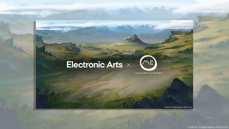 A promotional image for Electronic Arts new partnership with Middle-earth Enterprises. A promotional image for Electronic Arts new partnership with Middle-earth Enterprises.