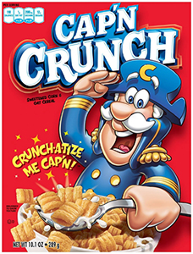 Brand Central to Rep Cap'n Crunch Brand Central to Rep Cap'n Crunch