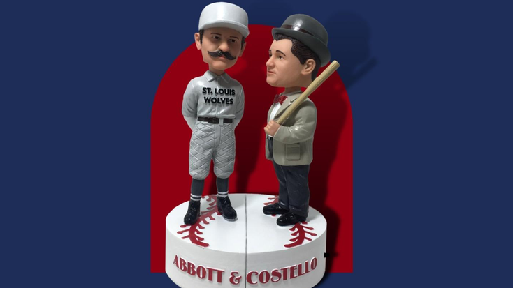 Abbott & Costello bobblehead.