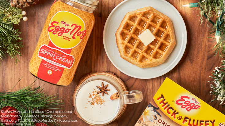 Eggo Nog Appalachian Sippin’ Cream. Eggo Nog Appalachian Sippin’ Cream.