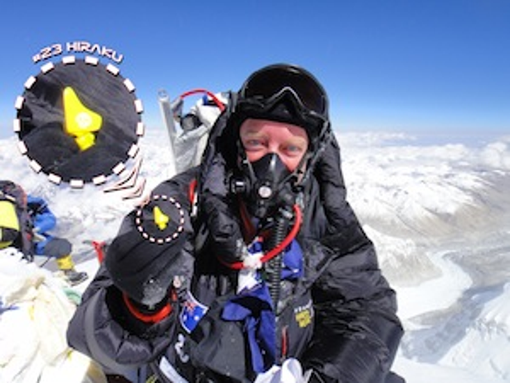 Gogo's Crazy Bones Climbs Mt. Everest