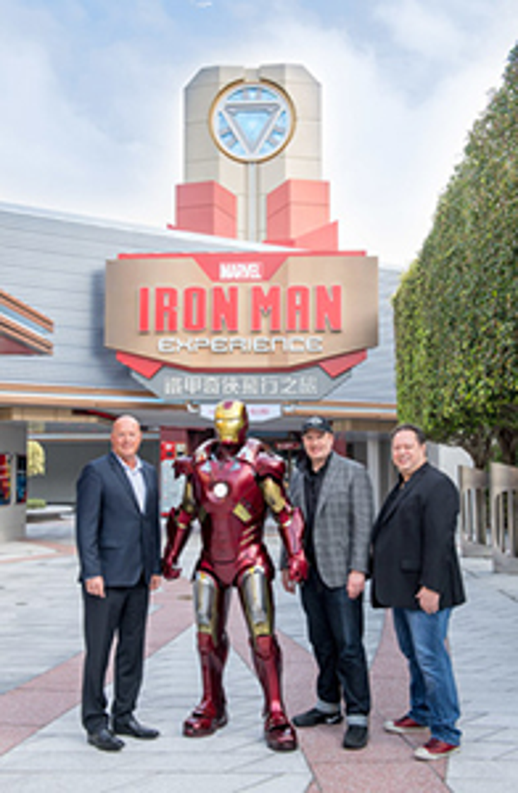 Disney Opens First Marvel Ride