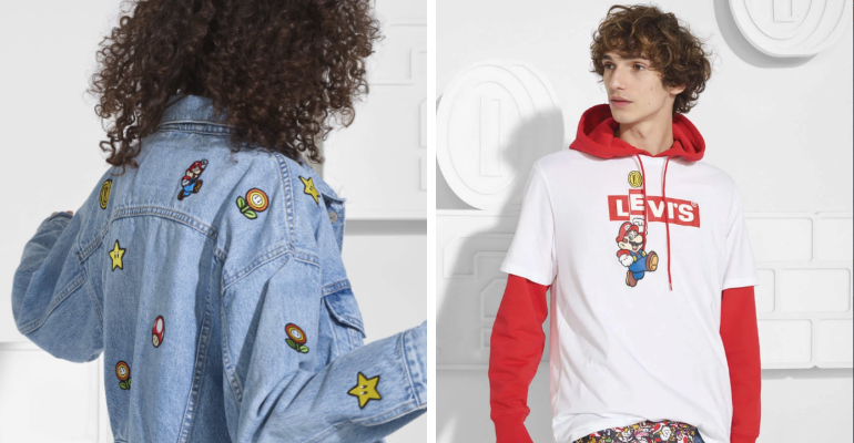 Levi's, 'Super Mario' Level Up with Clothing Collab | License Global