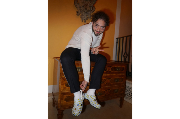 Post Malone Tunes into Crocs Post Malone Tunes into Crocs