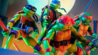  “Teenage Mutant Ninja Turtles” action figures.