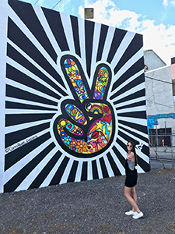 Artist Corey Paige Inspires Miami Mural Artist Corey Paige Inspires Miami Mural