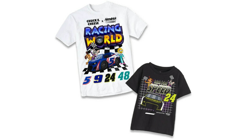 Chuck E. Cheese, Hendrick Motorsports Apparel Chuck E. Cheese, Hendrick Motorsports Apparel
