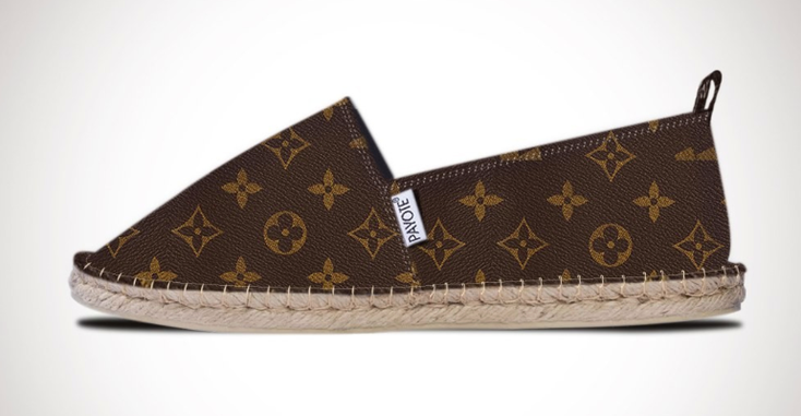 louis vuitton espadrilles brown