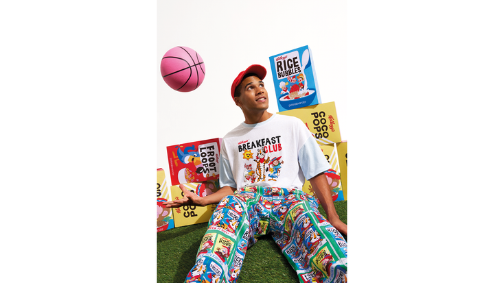 Men's sleepwear from the Peter Alexander Kellogg's collection. Men's sleepwear from the Peter Alexander Kellogg's collection.