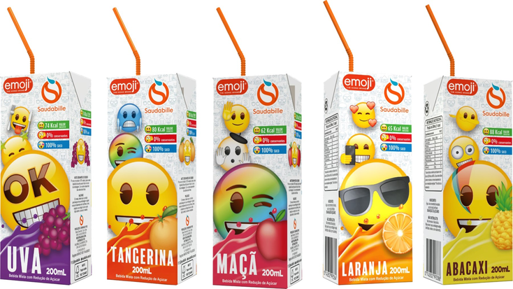 Saudabille and emoji juices. Saudabille and emoji juices.