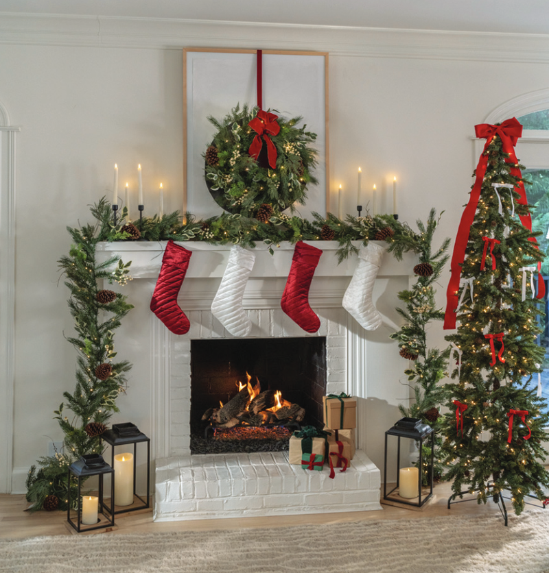 Holiday decorations. Holiday decorations.