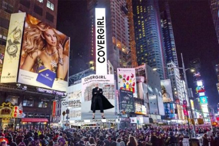 Covergirl to Paint the Great White Way Covergirl to Paint the Great White Way