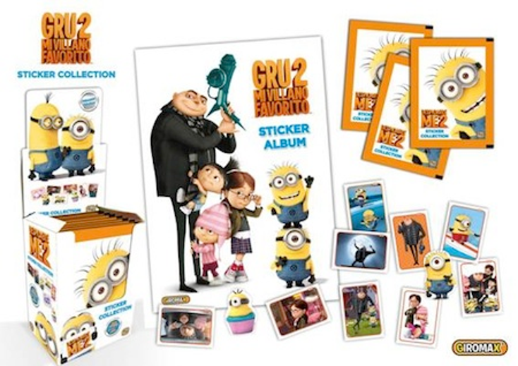 Giromax to Debut Despicable Me 2 Stickers