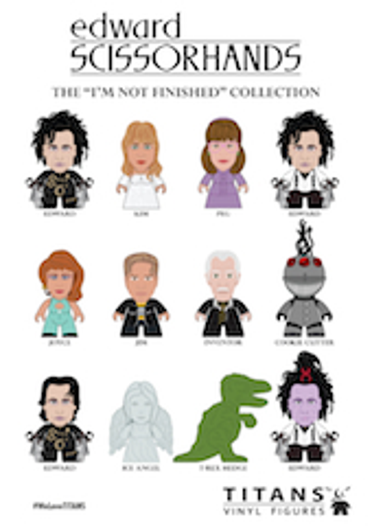 Titan Adds 'Doctor Who,' Edward Scissorhands Titan Adds 'Doctor Who,' Edward Scissorhands