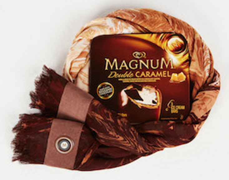 BCBG Unveils Chocolate-Scented Scarf BCBG Unveils Chocolate-Scented Scarf
