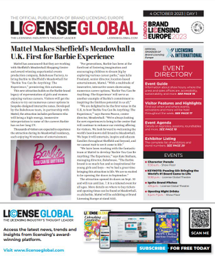 Brand Licensing Europe 2023 Show Dailies - Day 1