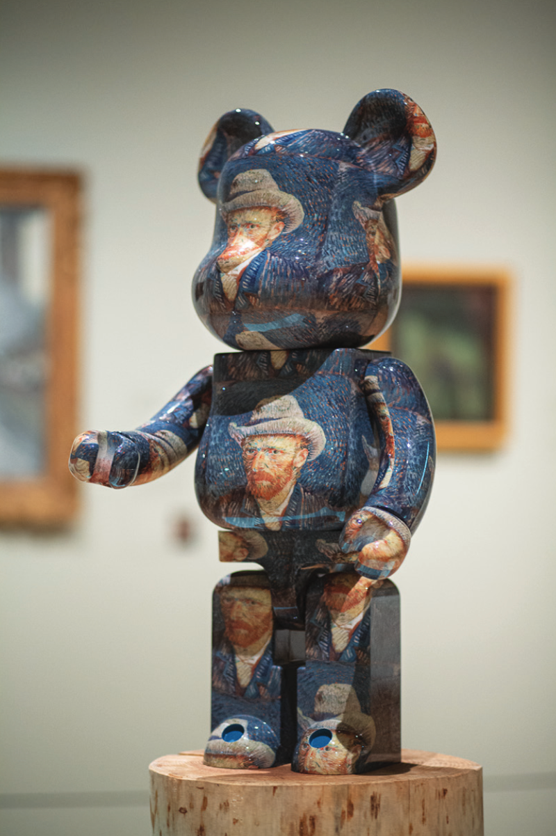 Van Gogh Self Portrait on BE@RBRICKS
