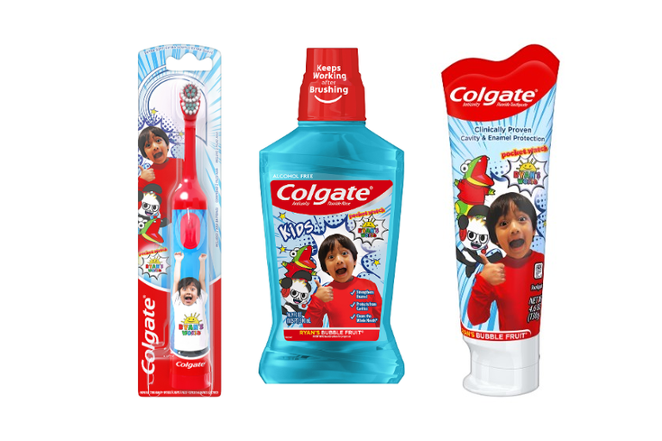 Ryan’s World, Colgate Brush Up Oral Care Deal