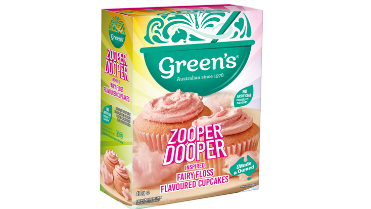 Fairy Floss Flavored Cupcake mix. 