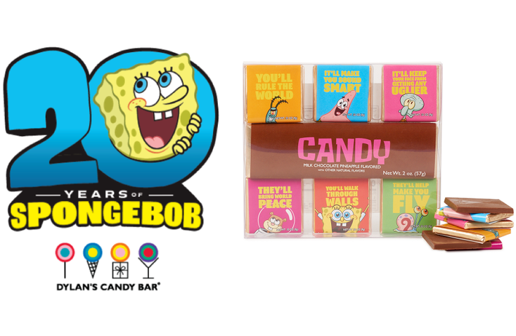 Dylan’s Candy Bar Gets Sweet on SpongeBob SquarePants