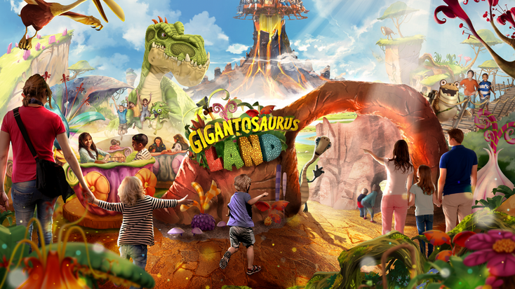 Promotional image for “Gigantosaurus” Land. Promotional image for “Gigantosaurus” Land.