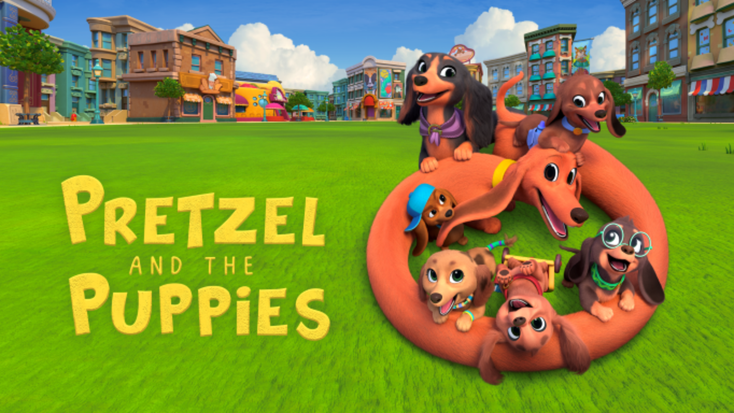 Pretzel and the Puppies, a HarperCollins property. Pretzel and the Puppies, a HarperCollins property.