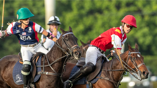 Polo match featuring U.S. Polo Assn. apparel. 